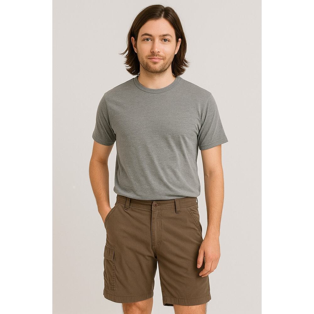 REI Brown Hiking Cargo Shorts Men’s Size 34 Outdoor Adventure Wear
